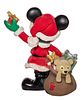 Disney - Costa Alavezos (American, 20th Century) 'Santa Mickey' Statuette 
c.1990s, resin having Image - 1