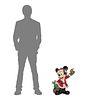 Disney - Costa Alavezos (American, 20th Century) 'Santa Mickey' Statuette 
c.1990s, resin having Image - 3
