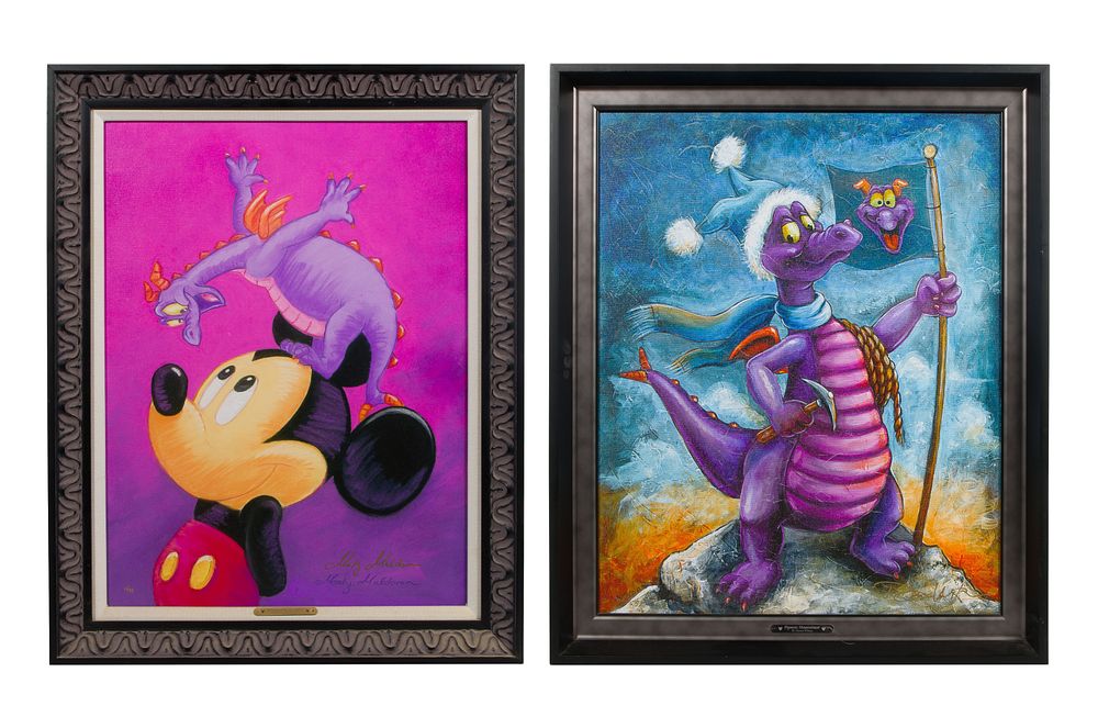 Disney - Monty Maldovan and Darren Wilson (20th Century) Giclees on Canvas 
(2) undated items 