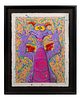 Disney - Randy Noble (American, 20th Century) 'Figments Splash' Acrylic on Paper 
2008, signed Image - 1