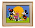 Disney - Randy Noble (American, 20th Century) 'Grand Picnic' Acrylic on Panel 
2006, signed lower Image - 1