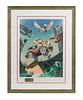 Disney - Carl Barks (American 1901-2000) 'Leaving Their Cares Behind' Lithograph 
Undated, pencil Image - 1