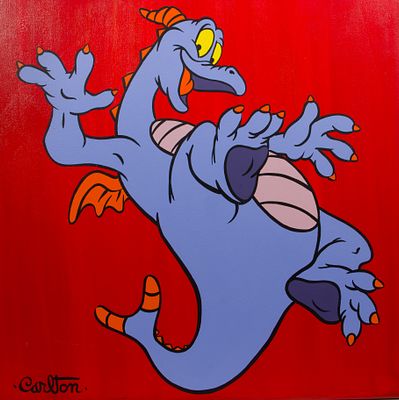 Trevor Carlton (American, 20th Century) Oil on Canvas 2005, signed lower left and verso