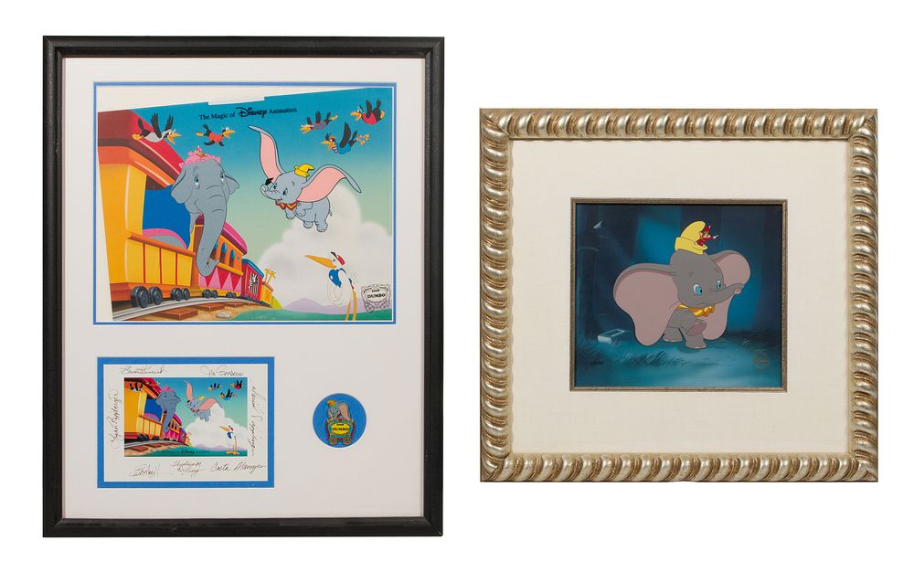 Lot 159: Disney 'Dumbo' Animation Art