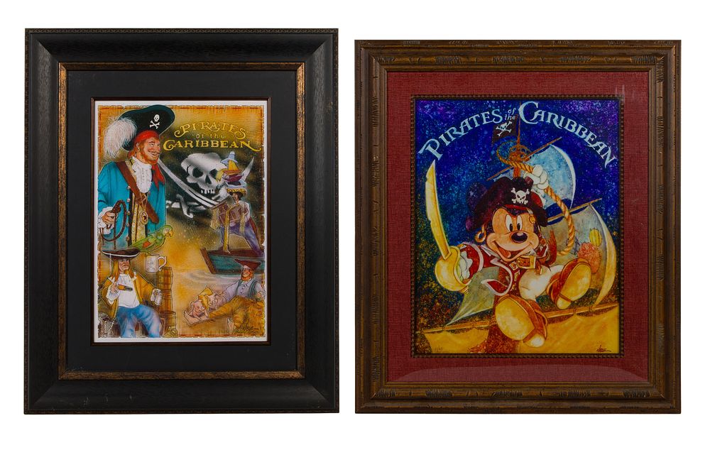 Lot 167: Randy Noble (American, 20th Century) Giclees