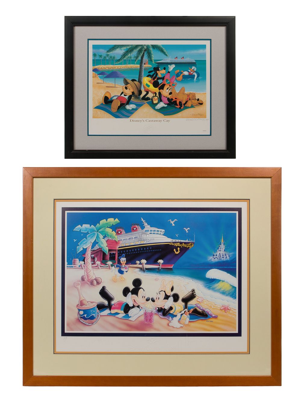 Lot 168: Disney Cruise Lines Lithographs