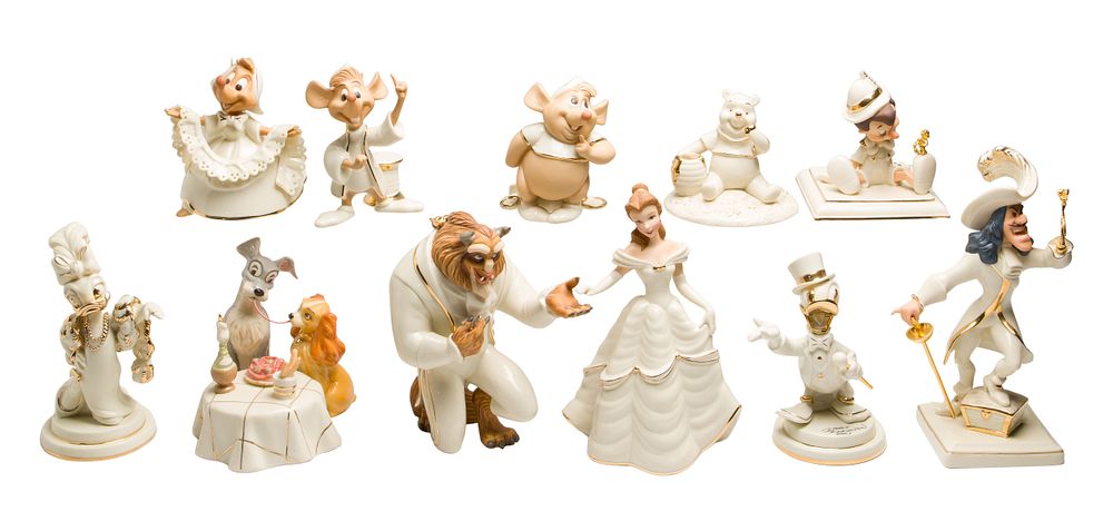 Lot 215: Disney / Lenox Showcase Collection Figurine Assortment