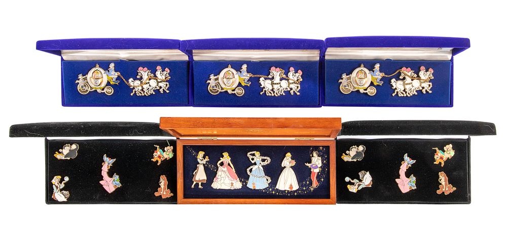 Lot 229: Disney 'Cinderella' Boxed Pin Assortment