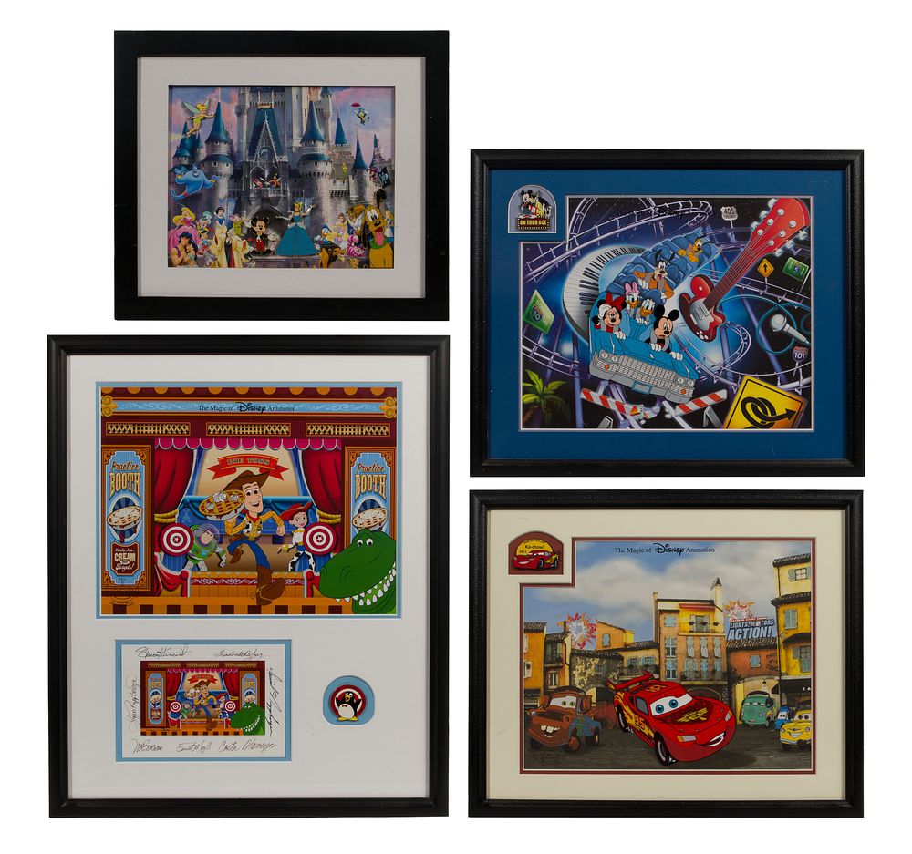 Lot 231: Disney Sericel and Pin Assortment
