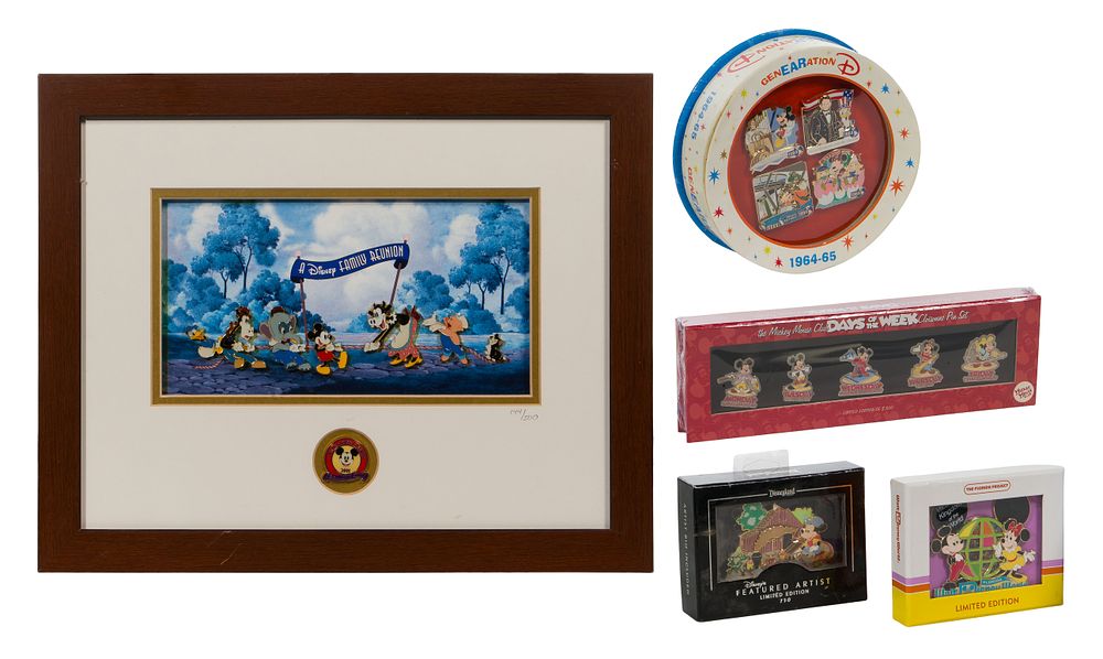 Lot 232: Disney Pin Assortment