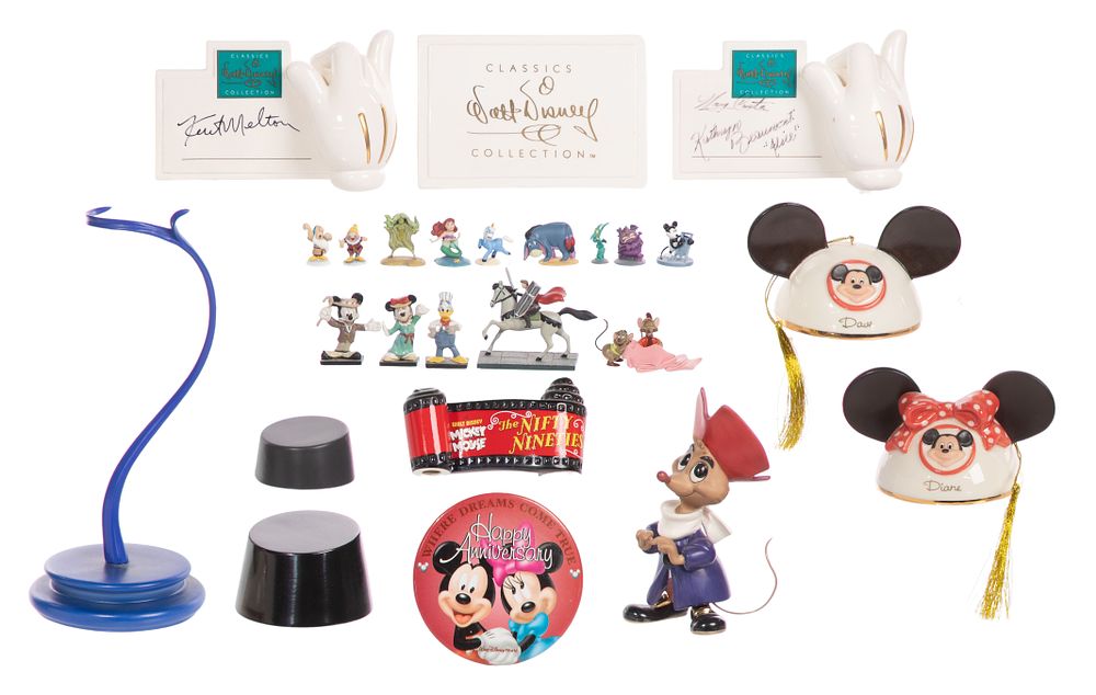 Lot 239: Disney Miniatures and Accessory Assortment