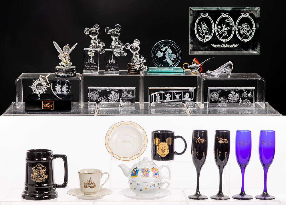 Lot 241: Disney Figurine and Object Assortment