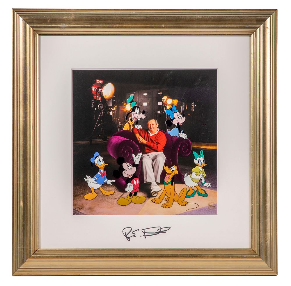 Lot 259: Disney 'Roy Disney and Friends' Hand Painted Cel Set-Up