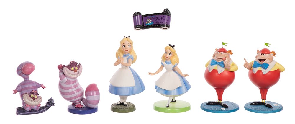 Lot 269: Disney Classics Collection 'Alice in Wonderland' Figurine Assortment