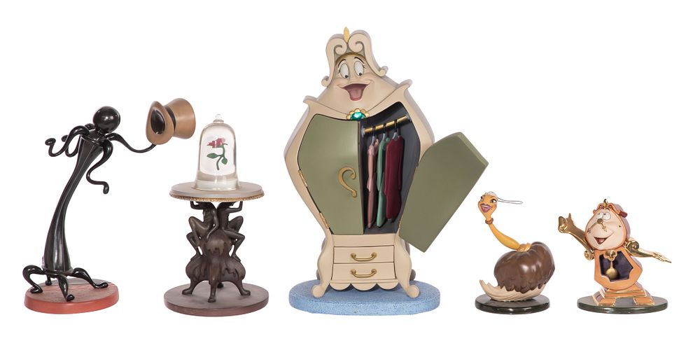 Lot 285: Disney Classics Collection 'Beauty and the Beast' Figurine Assortment