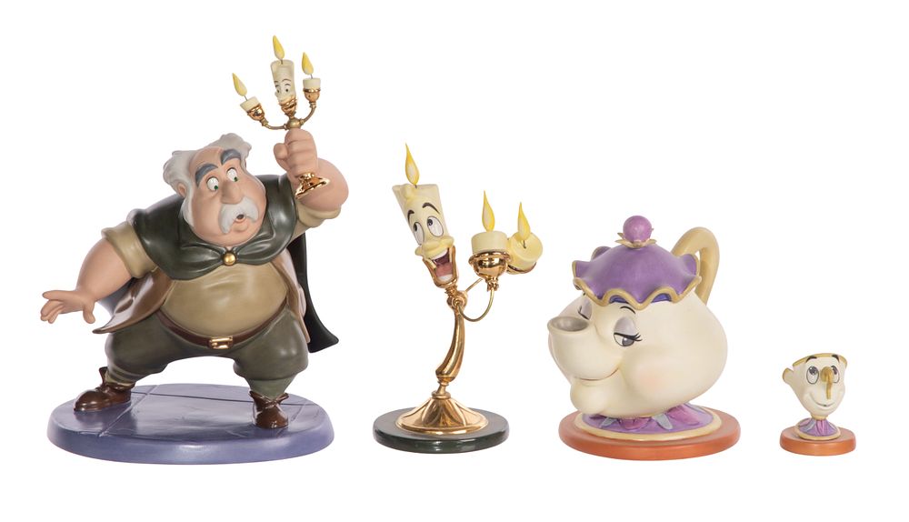 Lot 286: Disney Classics Collection 'Beauty and the Beast' Figurine Assortment