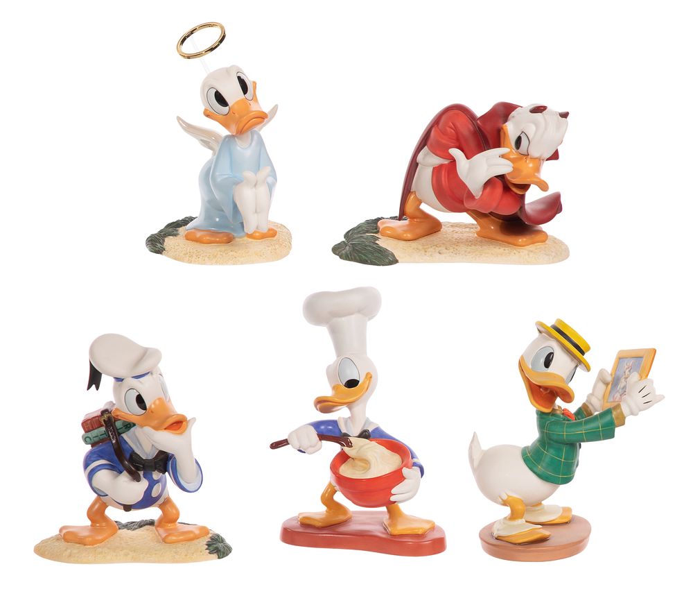 Lot 314: Disney Classics Collection Donald Duck Figurine Assortment