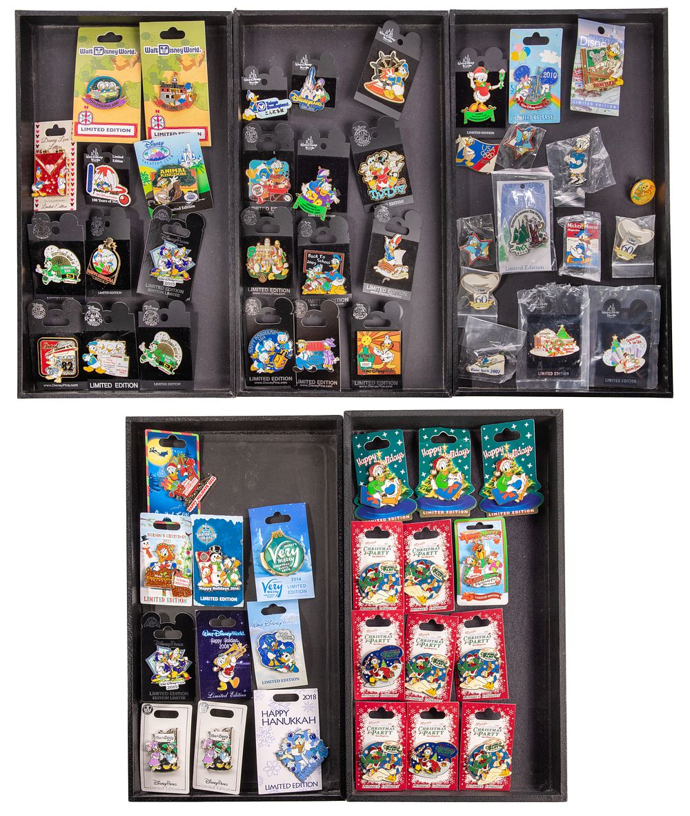 Lot 316: Disney Donald and Daisy Duck Pin Assortment