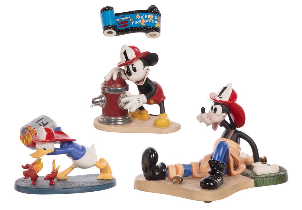 Lot 339: Disney Classics Collection 'Mickey's Fire Brigade' Figurine Assortment