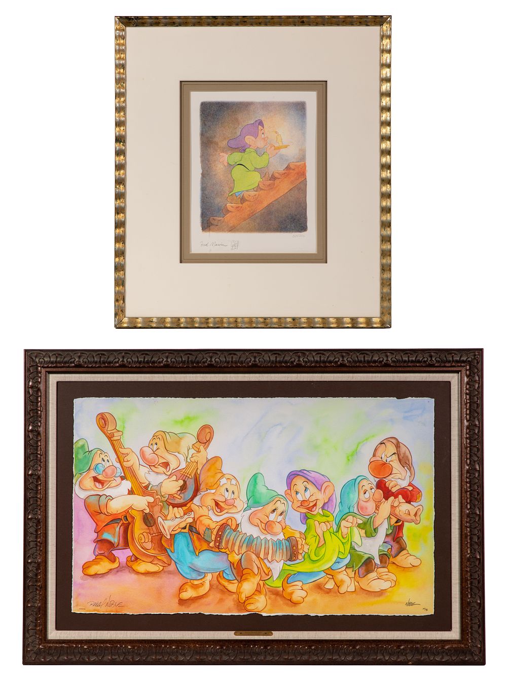 Lot 342: Disney Framed 'Snow White' Animation Art Prints