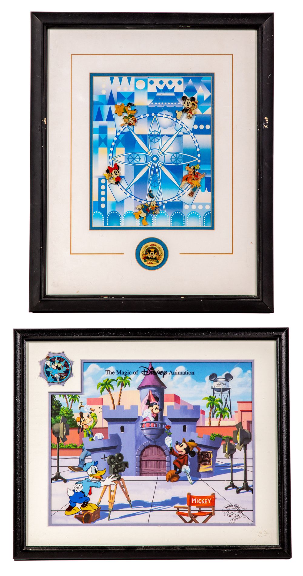 Lot 347: Disney Framed Pin Sets