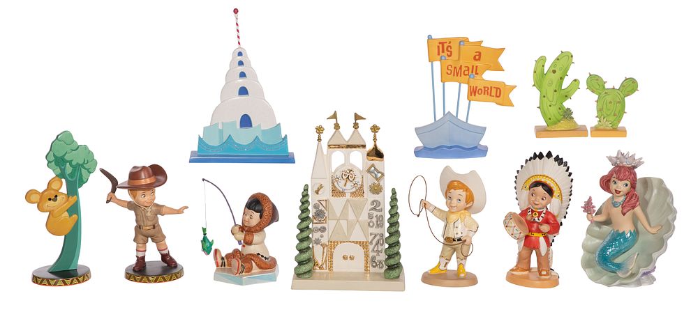 Lot 360: Disney Classics Collection 'It's a Small World' Figurine Assortment