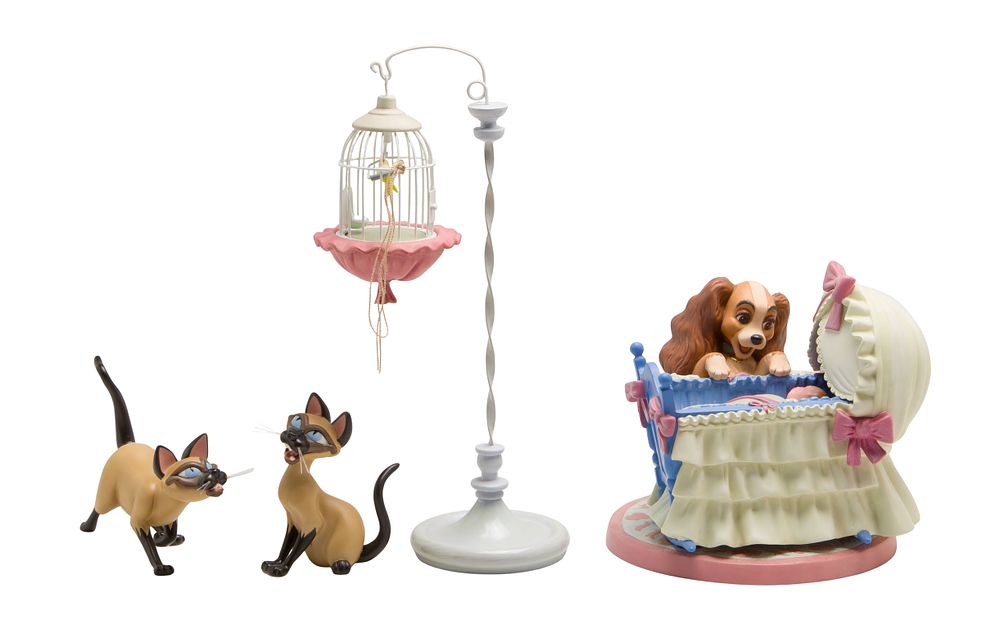 Lot 368: Disney Classics Collection 'Lady and the Tramp' Figurine Assortment