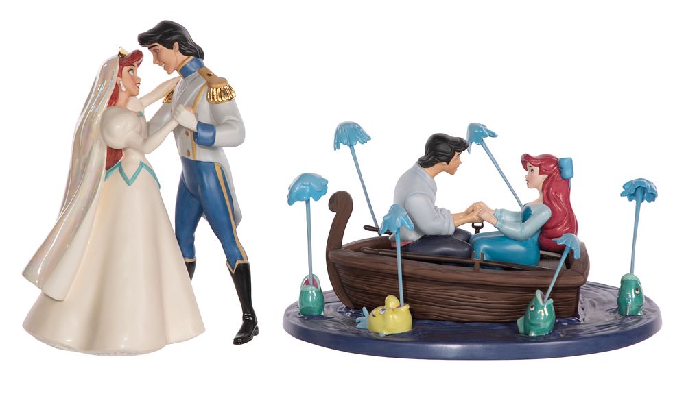 Lot 372: Disney Classics Collection 'The Little Mermaid' Figurines