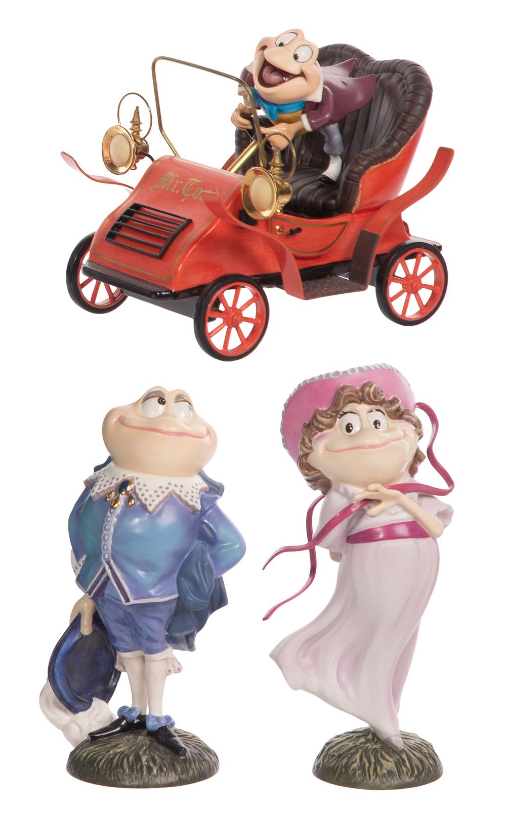 Lot 380: Disney Classics Collection 'Mr. Toad' Figurine Assortment