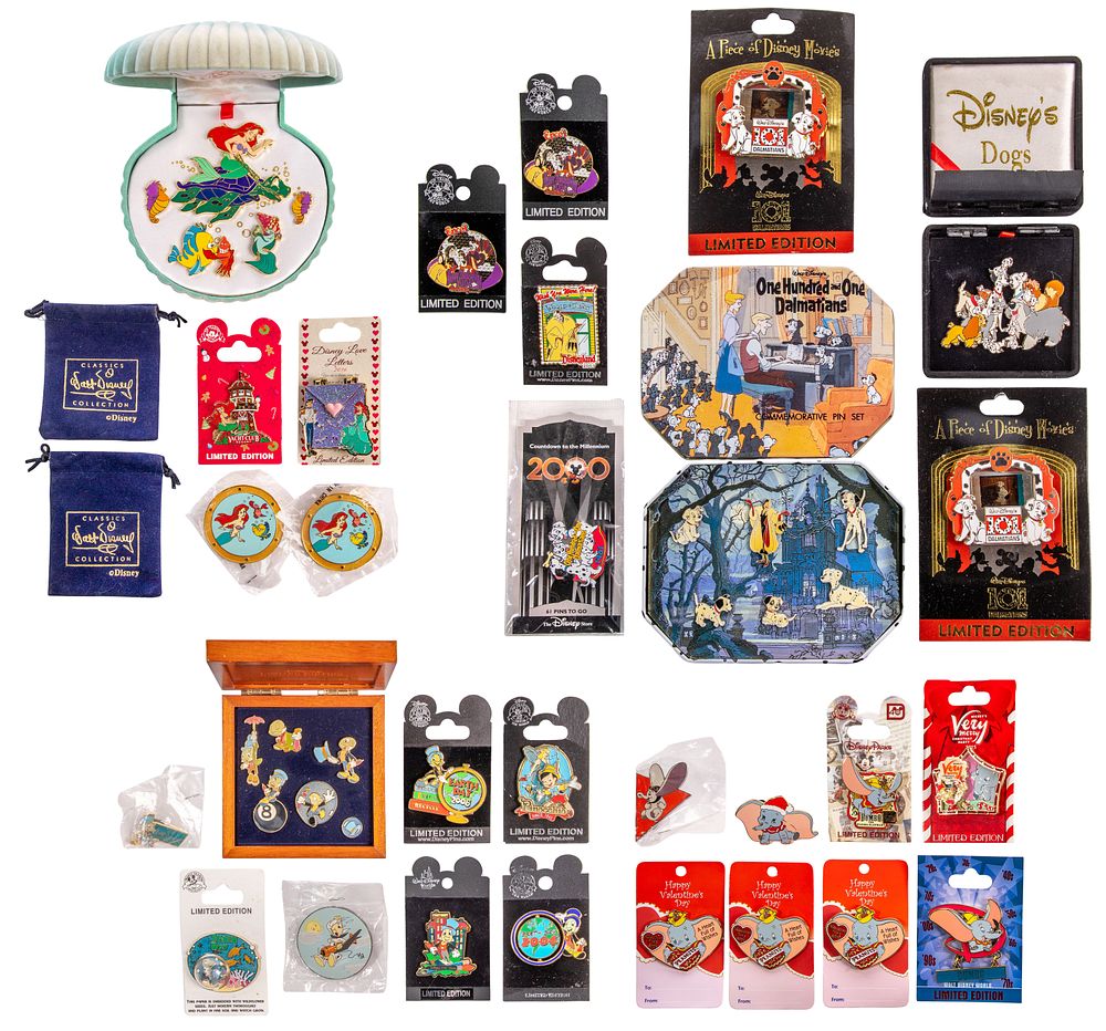 Lot 392: Disney Movie Pin Assortment