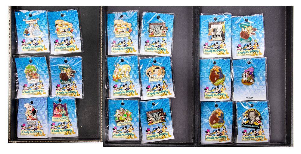 Lot 404: Disney 2004 'A Family Pin Gathering' Collection