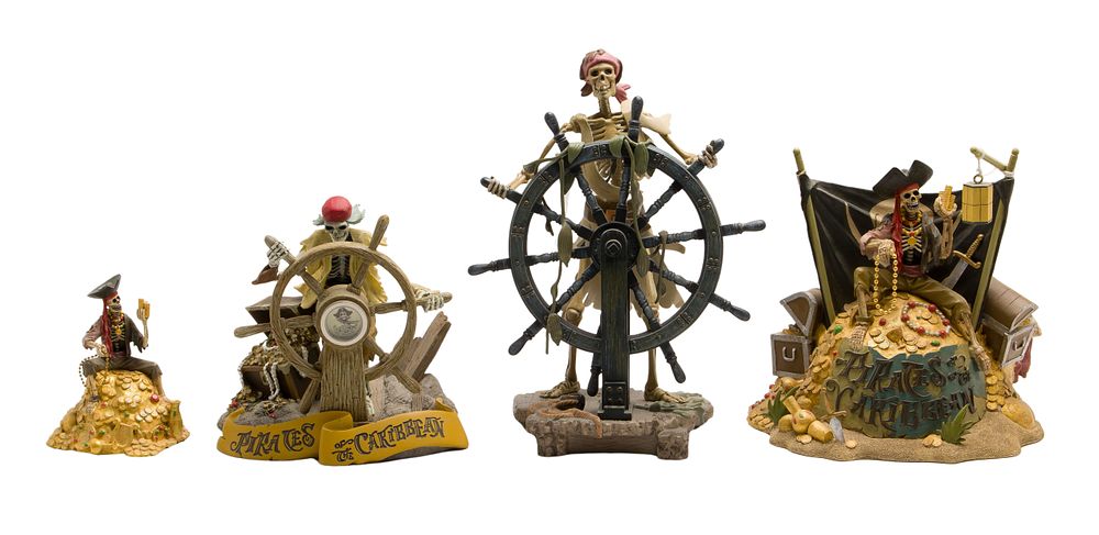 Lot 406: Disney Classics Collection 'Pirates of the Caribbean' Figurine Assortment