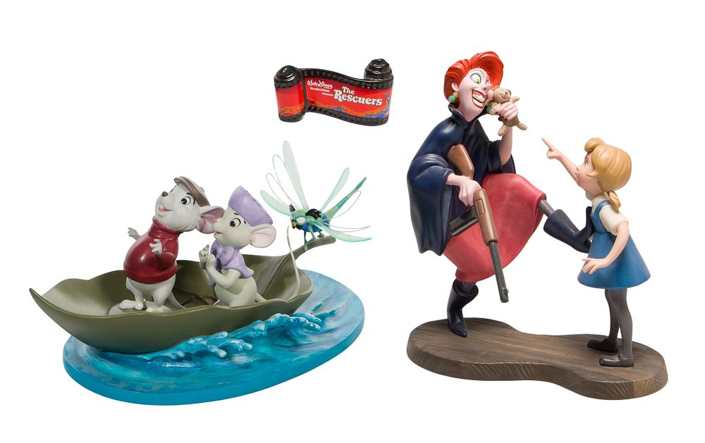 Lot 408: Disney Classics Collection 'The Rescuers' Figurine Assortment