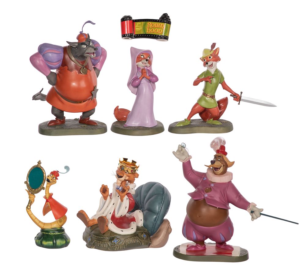 Lot 409: Disney Classics Collection 'Robin Hood' Figurine Assortment