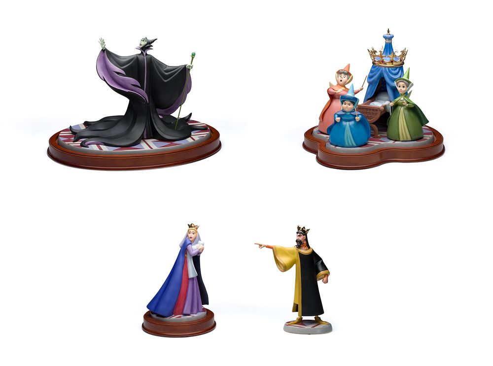 Lot 411: Disney Classics Collection 'Sleeping Beauty' Figurine Set
