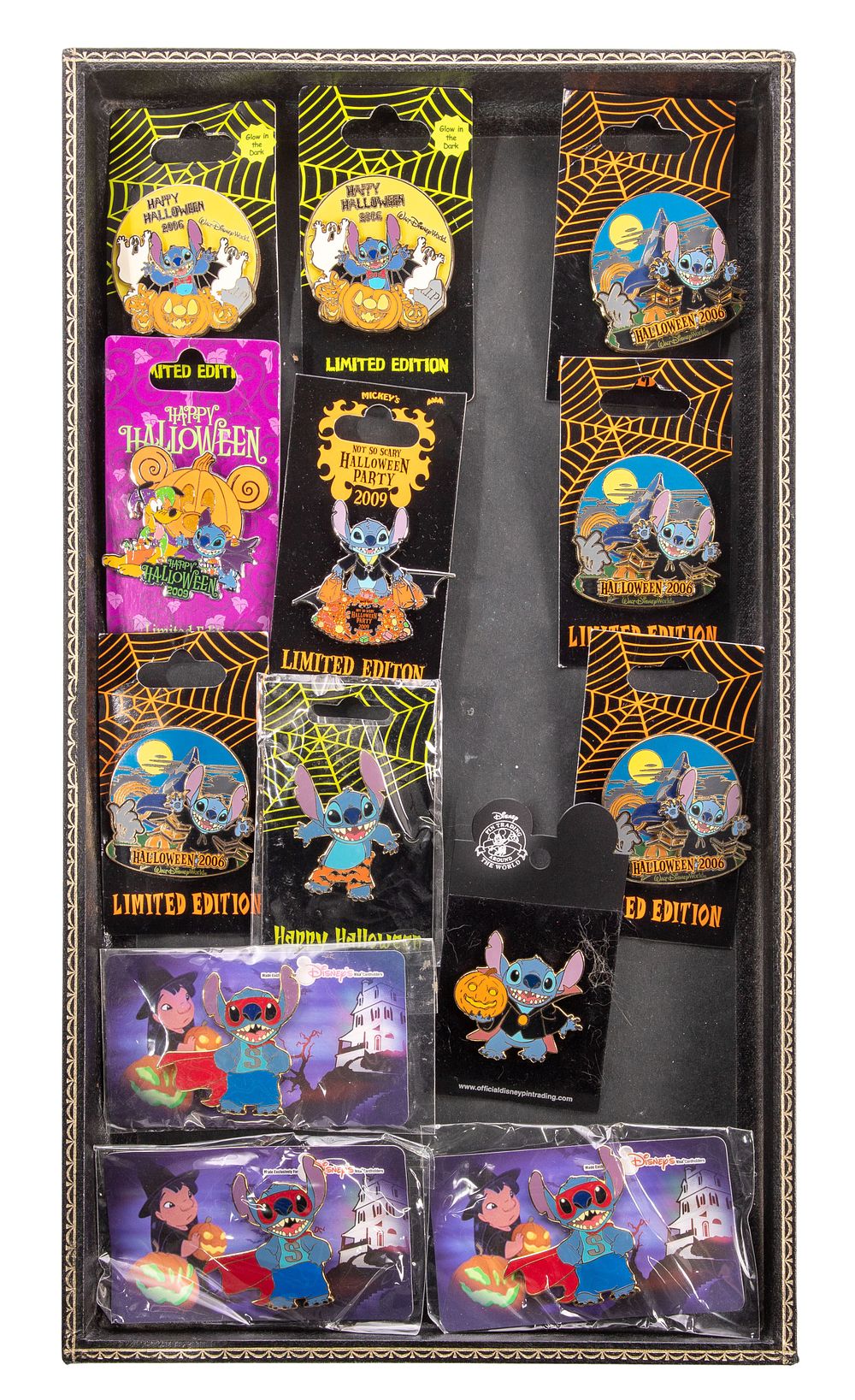 Lot 424: Disney Stitch Halloween Pins