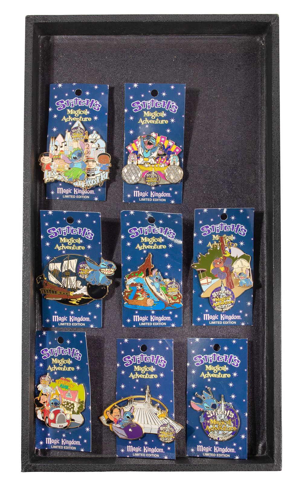 Lot 427: Disney 'Stitch's Magical Adventure' Pin Assortment