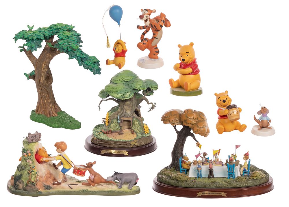 Lot 437: Disney Classics Collection Winnie the Pooh Figurine Assortment