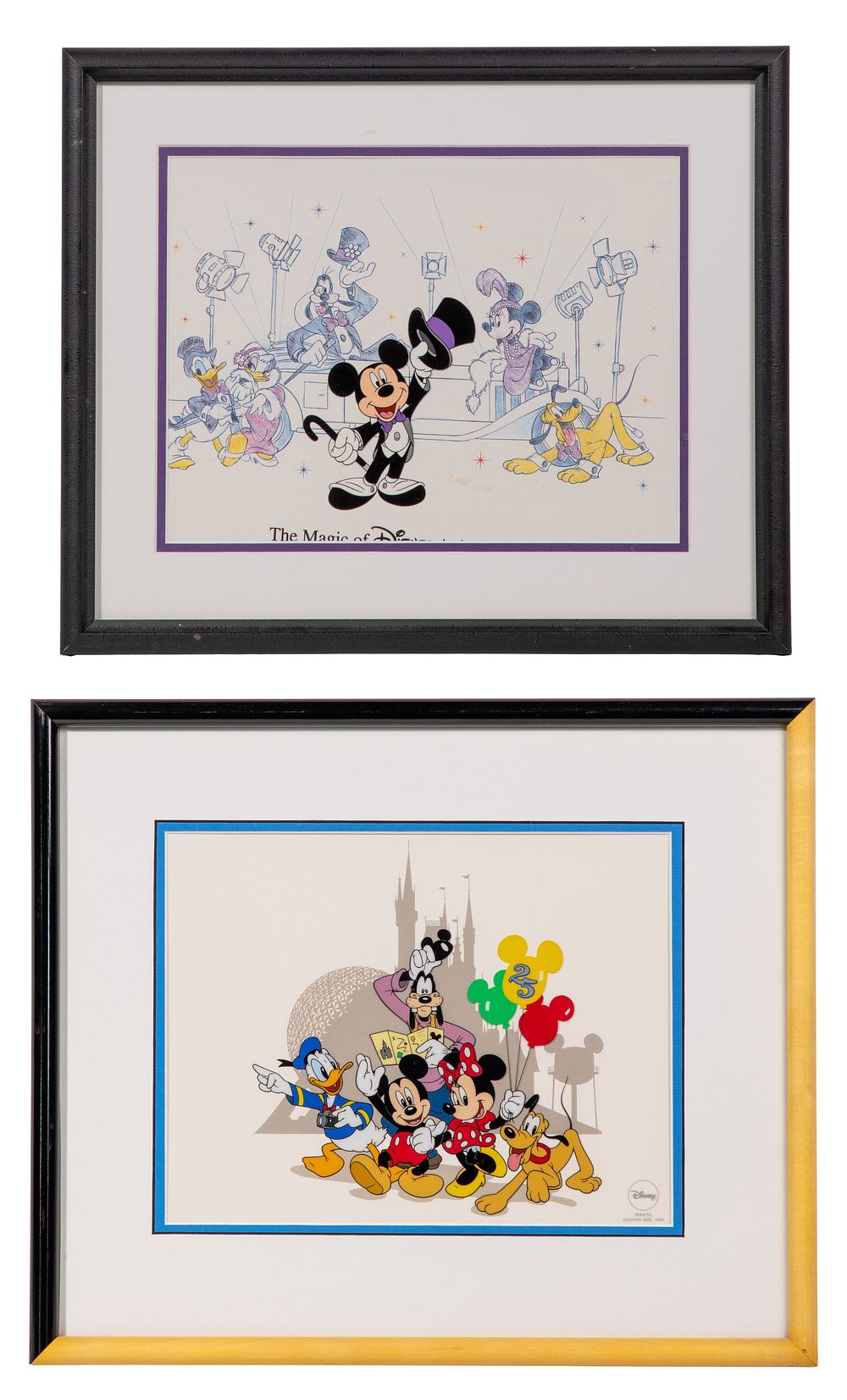 Lot 438: Disney World Celebration Sericels