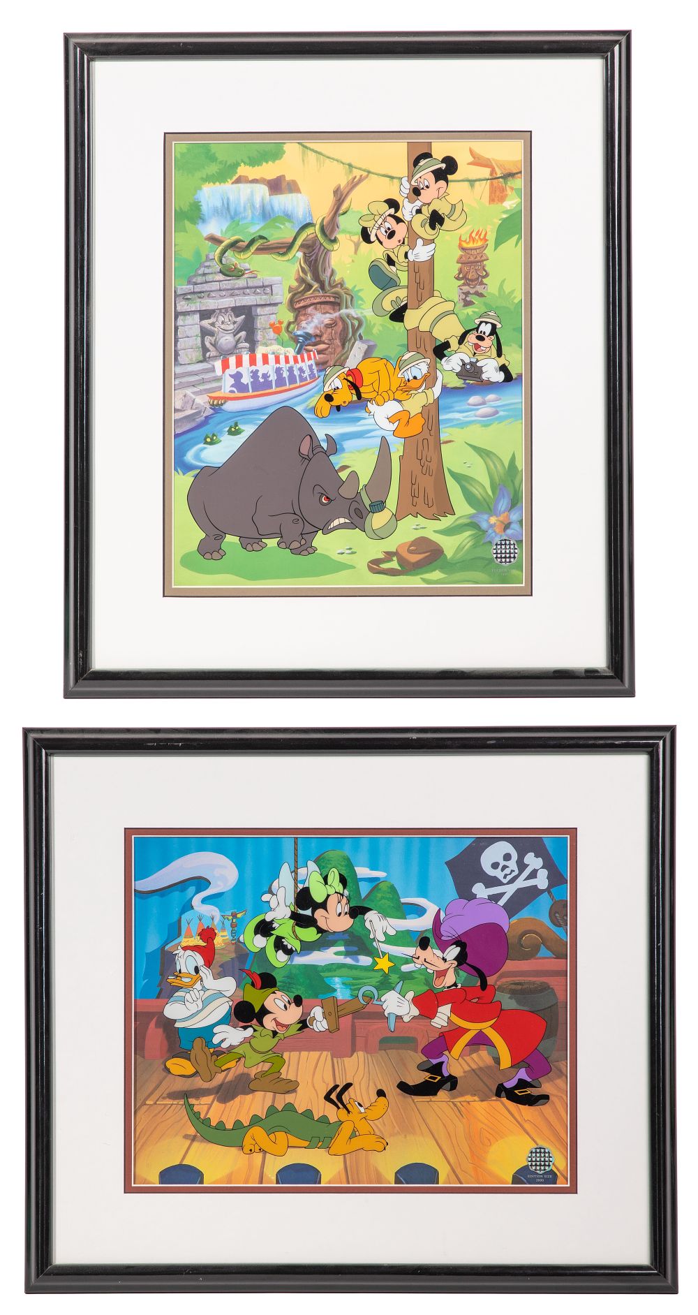 Lot 443: Disney Fab Five Sericels