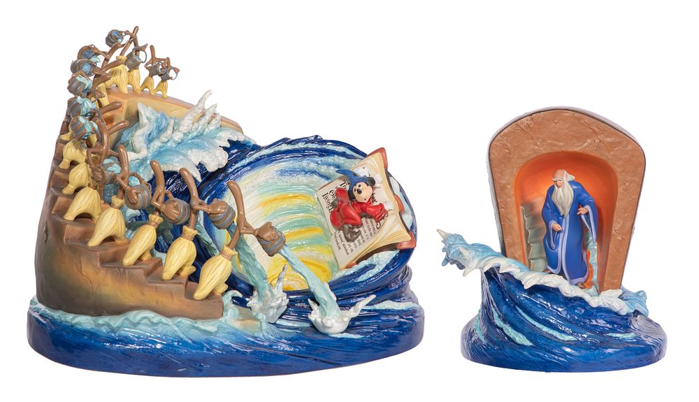 Lot 444: Disney Classics Collection 'Fantasia' Figurines