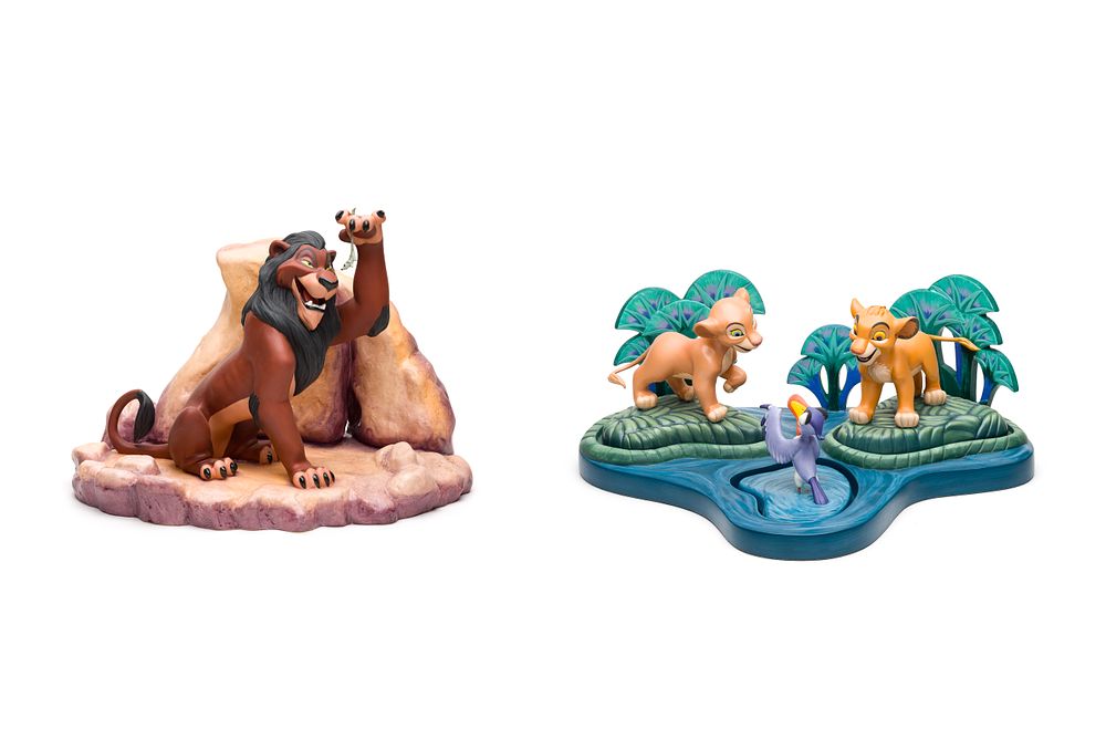 Lot 454: Disney Classics Collection 'The Lion King' Figurines