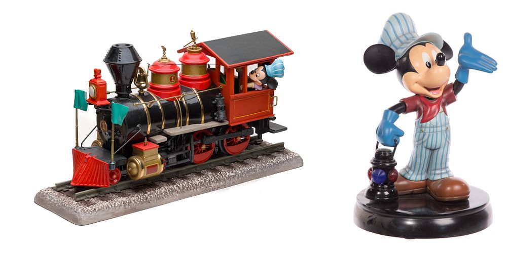 Lot 458: Disney Classics Collection Train Figurines