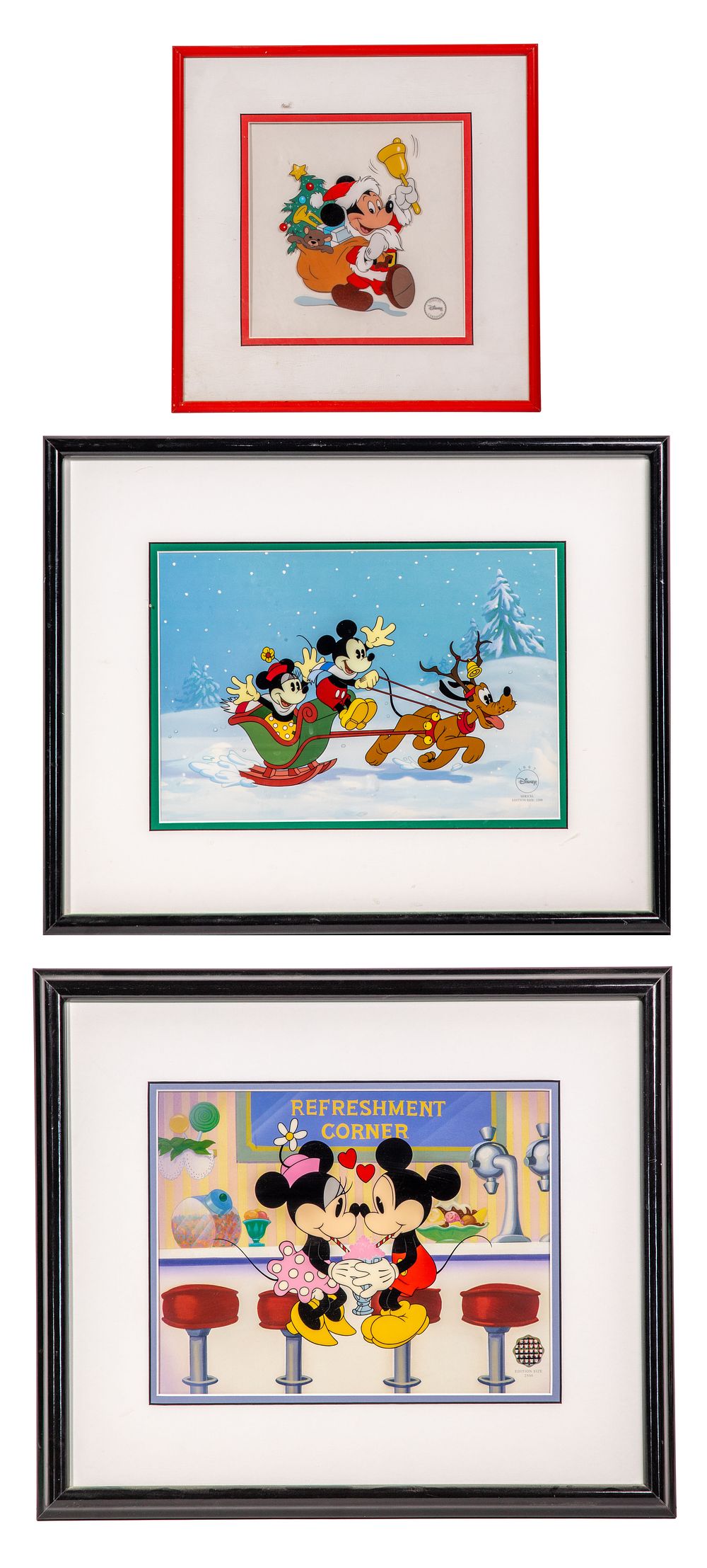 Lot 462: Disney Mickey Mouse Sericel Assortment