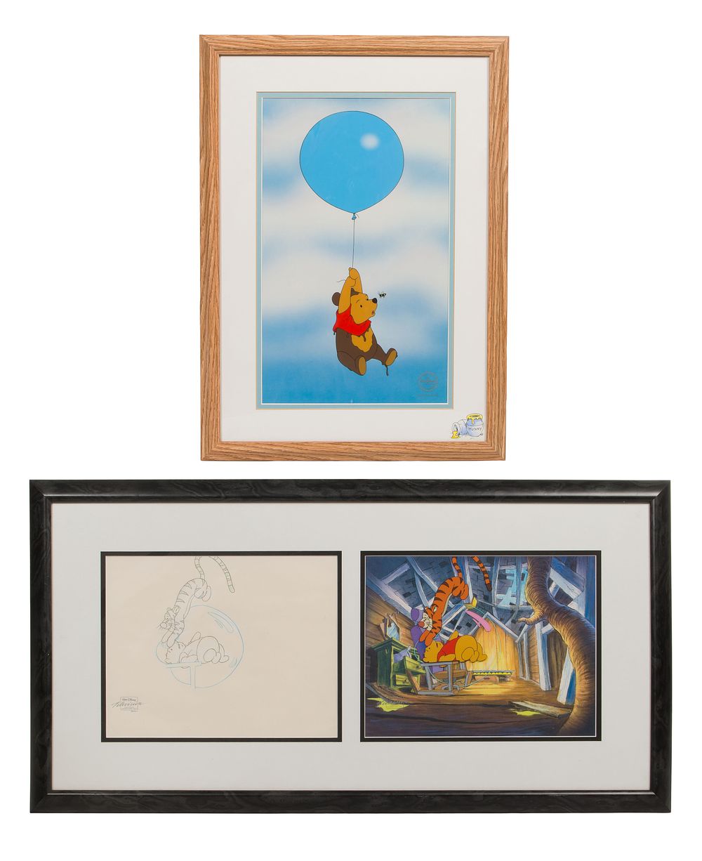 Lot 481: Disney 'Winnie the Pooh' Sericels