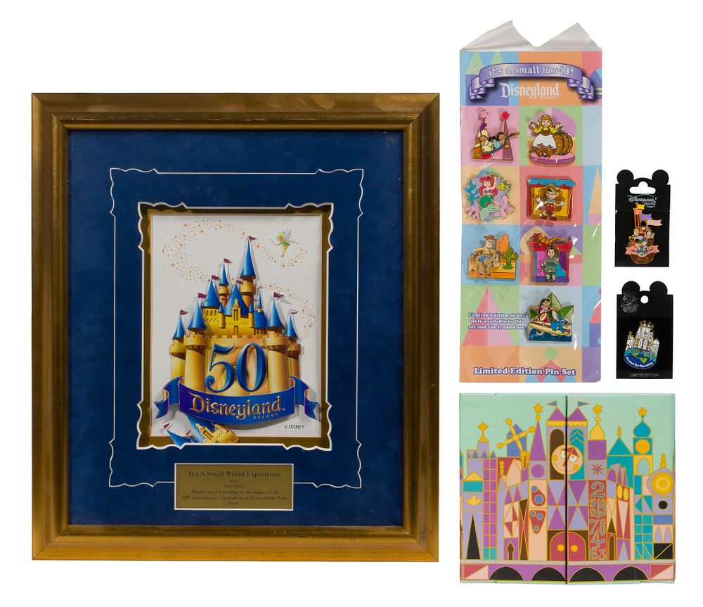 Lot 237: Disney 'It's a Small World' Pin Collection