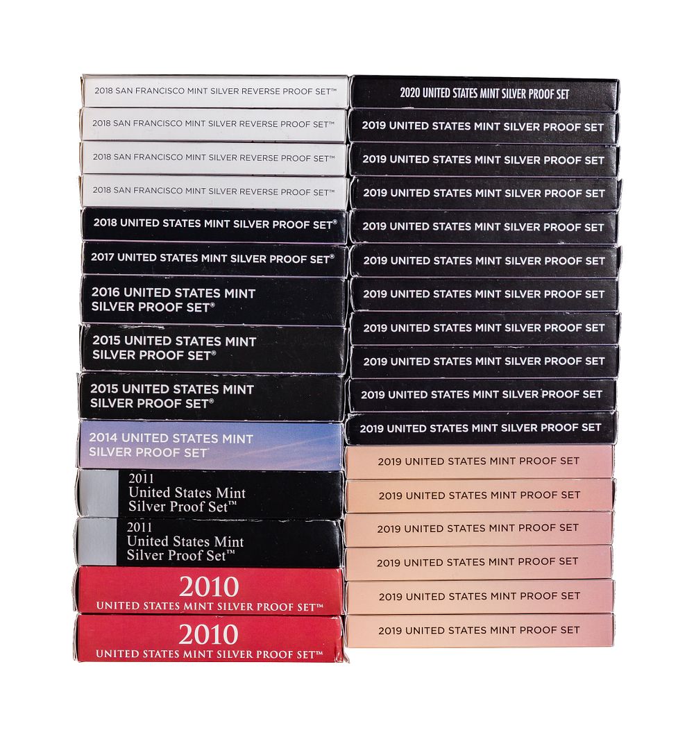 Lot 307: United States Silver and Proof Set Collection