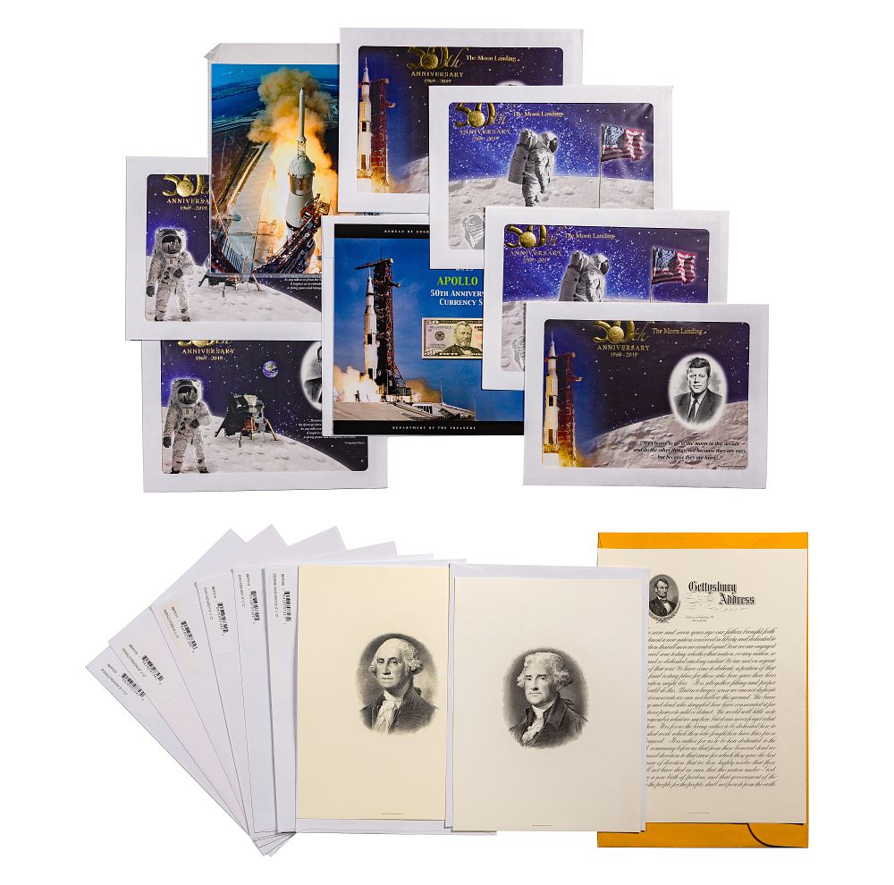 Lot 328: Bureau of Engraving and Printing Collection