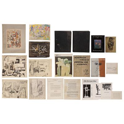 Abbott Pattison - Abbott Pattison (American, 1916-1999) Sketchbooks and Drawings Approximately 