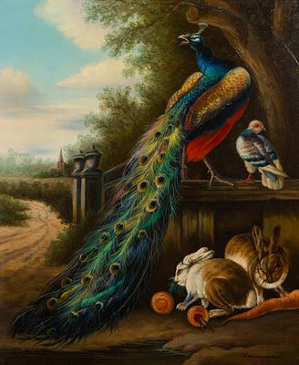 Herbert Pickenhagan - Herbert Pickenhagen (German, 20th Century) Oil on Canvas Undated, signed 